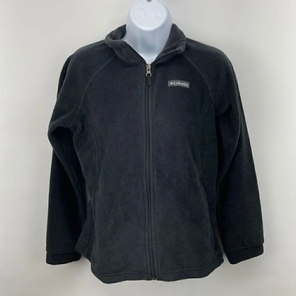 Columbia Benton Springs Fleece Full Zip Youth Girls Size Large